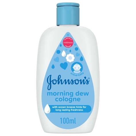 Fraîcheur Matinale : L'Eau de Cologne Johnson's Rosée .